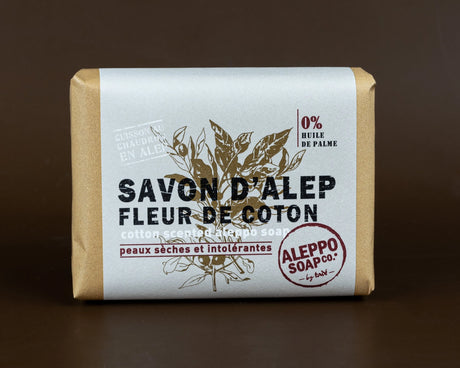 TADÉ PAYS DU LEVANT Cotton Flower Fragranced Aleppo Soap | 100g French Soaps UK