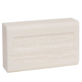LA MAISON DU SAVON DE MARSEILLE Cotton Flower, French Soap with Organic Shea Butter, 125g French Soaps UK