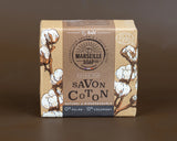 TADÉ PAYS DU LEVANT Cotton Flower Marseille Soap with Olive Oil | 100g French Soaps UK