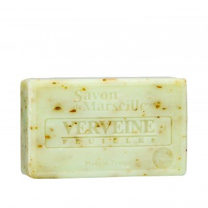 Crushed  Verbena Exfoliating Savon de Provence, enriched with Sweet Almond Oil | 100g