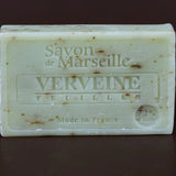 LE CHATELARD 1802 Crushed  Verbena Exfoliating Savon de Provence, enriched with Sweet Almond Oil | 100g French Soaps UK