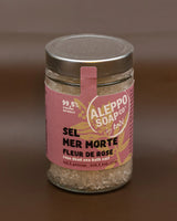 TADÉ PAYS DU LEVANT Dead Sea Salts for Bath & Body, Fragranced with Ispahan Rose | 300g French Soaps UK