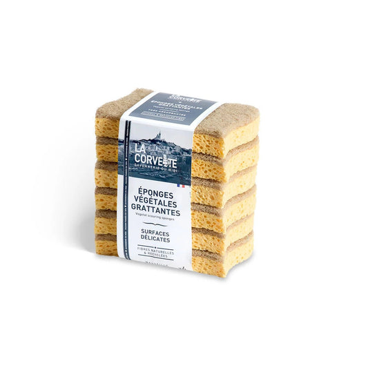 Delicate Scouring Sponge, 6 Pack