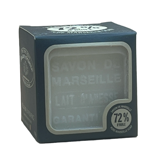 BLEU JAUNE Donkey Milk, Enriched Marseille Cube | 100g French Soaps UK