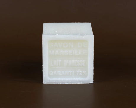 BLEU JAUNE Donkey Milk, Enriched Marseille Cube | 100g French Soaps UK