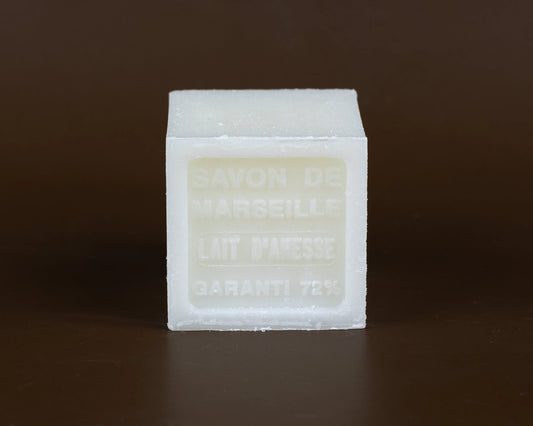 BLEU JAUNE Donkey Milk, Enriched Marseille Cube | 100g French Soaps UK