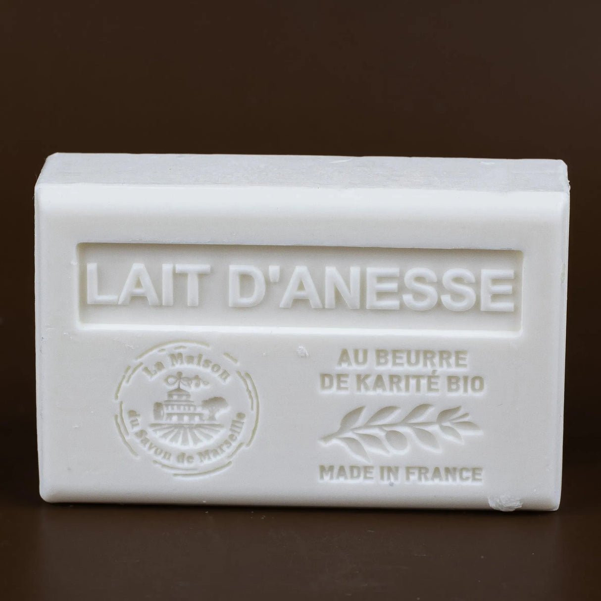 LA MAISON DU SAVON DE MARSEILLE Donkey Milk French Soap with Organic Shea Butter, 125g French Soaps UK