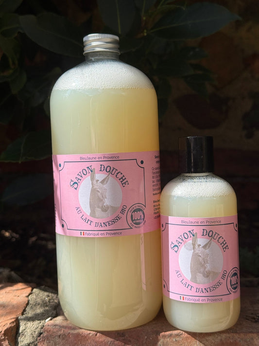 Donkey Milk, Liquid Marseille Soap | 250ml - FrenchSoapsUK Liquid Soap BLEU JAUNE
