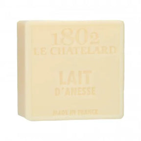 LE CHATELARD 1802 Donkey Milk Marseille Soap, 72% Coconut, Olive and Almond Oil, 100g |  PALM FREE French Soaps UK