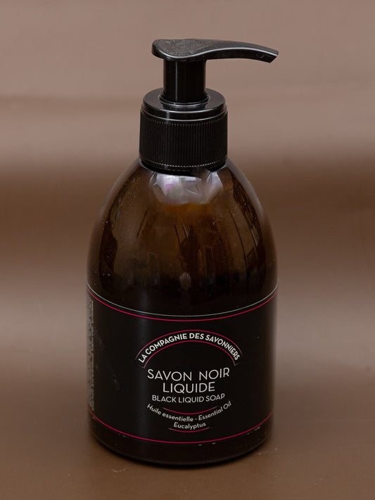 Black Liquid Hand Soap with Eucalyptus. SLS free
