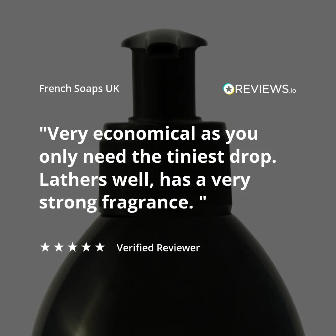 PROVENDI Eucalyptus Black Liquid Hand Soap from Provendi, 300ml French Soaps UK