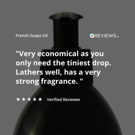 PROVENDI Eucalyptus Black Liquid Hand Soap from Provendi, 300ml French Soaps UK