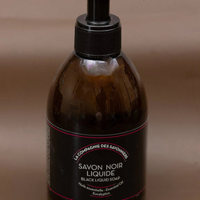 PROVENDI Eucalyptus Black Liquid Hand Soap from Provendi, 300ml French Soaps UK