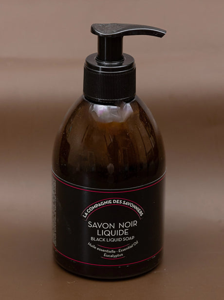 PROVENDI Eucalyptus Black Liquid Hand Soap from Provendi, 300ml French Soaps UK