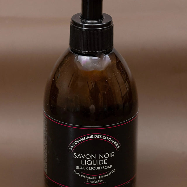 PROVENDI Eucalyptus Black Liquid Hand Soap from Provendi, 300ml French Soaps UK