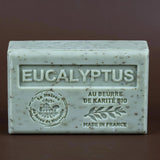 LA MAISON DU SAVON DE MARSEILLE Eucalyptus, French Soap with Organic Shea Butter, 125g French Soaps UK