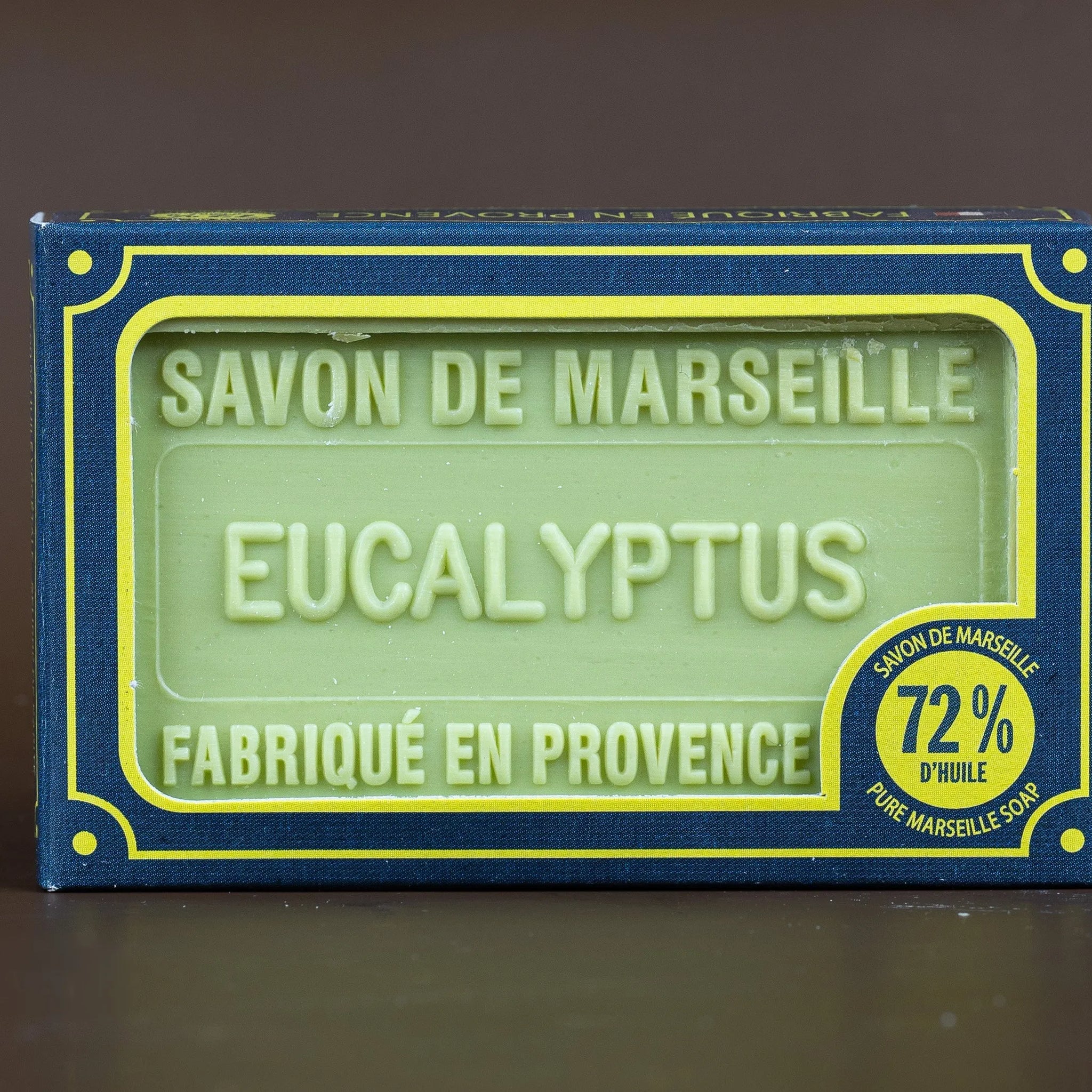 BLEU JAUNE Eucalyptus, Marseille Soap with Shea Butter | 100g French Soaps UK