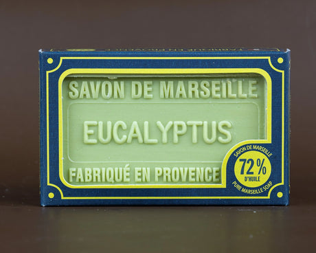 BLEU JAUNE Eucalyptus, Marseille Soap with Shea Butter | 100g French Soaps UK