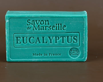 Eucalyptus Savon de Provence, Enriched with Sweet Almond Oil, 100g