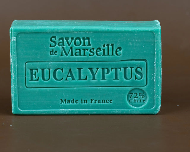 LE CHATELARD 1802 Eucalyptus Savon de Provence, Enriched with Sweet Almond Oil, 100g French Soaps UK