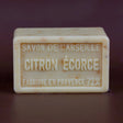 BLEU JAUNE Exfoliating Lemon (Citron Écorce), Marseille Bath & Shower Bar, 250g French Soaps UK