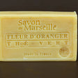 LE CHATELARD 1802 Exfoliating Orange Blossom Savon de Provence, enriched with Green Tea Leaves & Sweet Almond Oil | 100g French Soaps UK