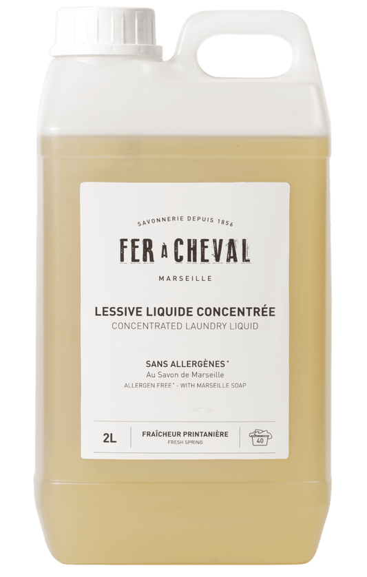 FER A CHEVAL Marseille Natural Laundry Liquid | 2L French Soaps UK