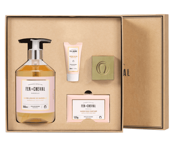 FER A CHEVAL Rose Gift Box French Soaps UK