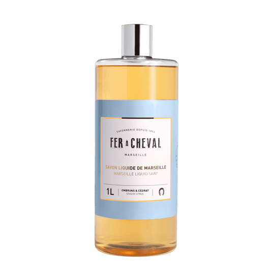 FER A CHEVAL Seaside Citrus, Marseille Liquid Soap | 1L French Soaps UK