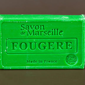 LE CHATELARD 1802 Fern Savon de Provence, enriched with Sweet Almond Oil | 100g French Soaps UK