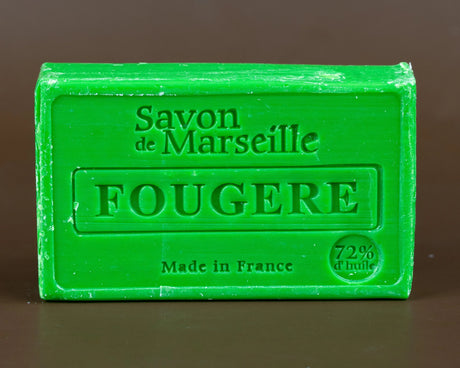 LE CHATELARD 1802 Fern Savon de Provence, enriched with Sweet Almond Oil | 100g French Soaps UK