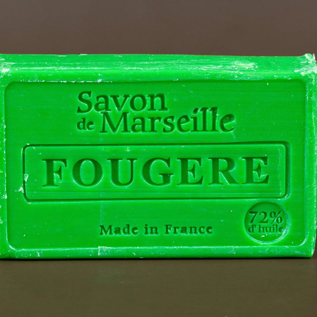 LE CHATELARD 1802 Fern Savon de Provence, enriched with Sweet Almond Oil | 100g French Soaps UK