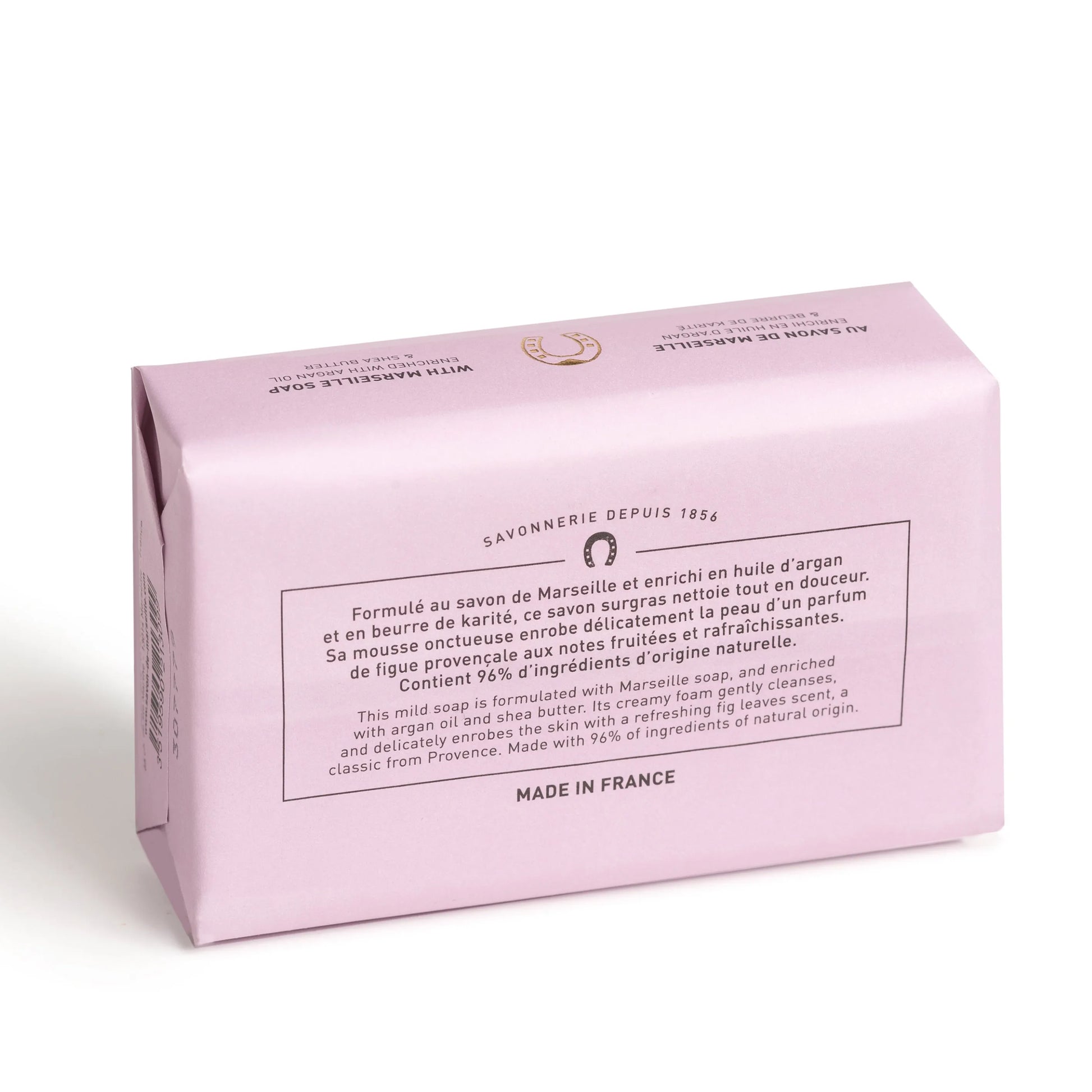 FER A CHEVAL Fig Leaf, Extra Gentle Fragranced Marseille Soap | 125g French Soaps UK