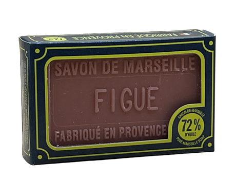 BLEU JAUNE Fig,  Marseille Soap with Shea Butter | 100g French Soaps UK