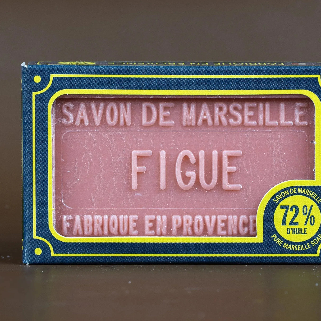 BLEU JAUNE Fig,  Marseille Soap with Shea Butter | 100g French Soaps UK