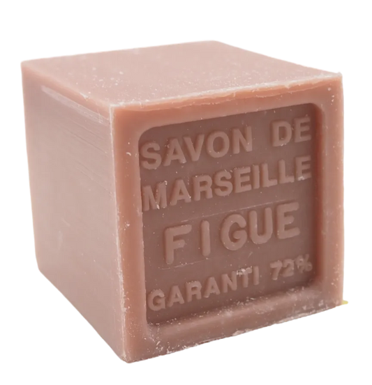 BLEU JAUNE Fig, Shea Butter Marseille Cube | 100g French Soaps UK