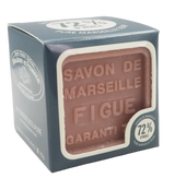 BLEU JAUNE Fig, Shea Butter Marseille Cube | 100g French Soaps UK