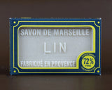 BLEU JAUNE Fleur de Lin (Flax Flower), Marseille Soap with Shea Butter | 100g French Soaps UK