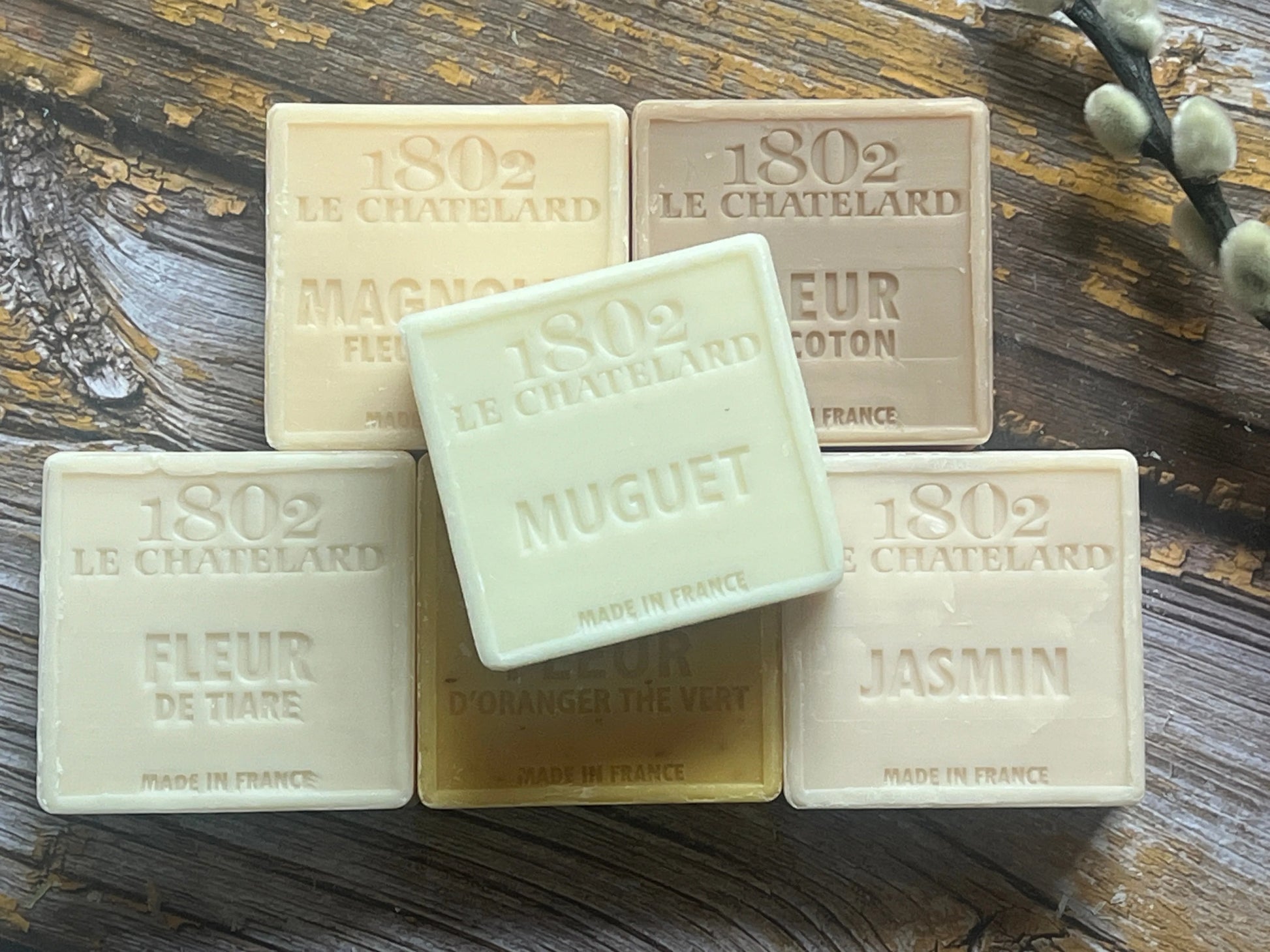 LE CHATELARD 1802 Flower Power French Soaps UK