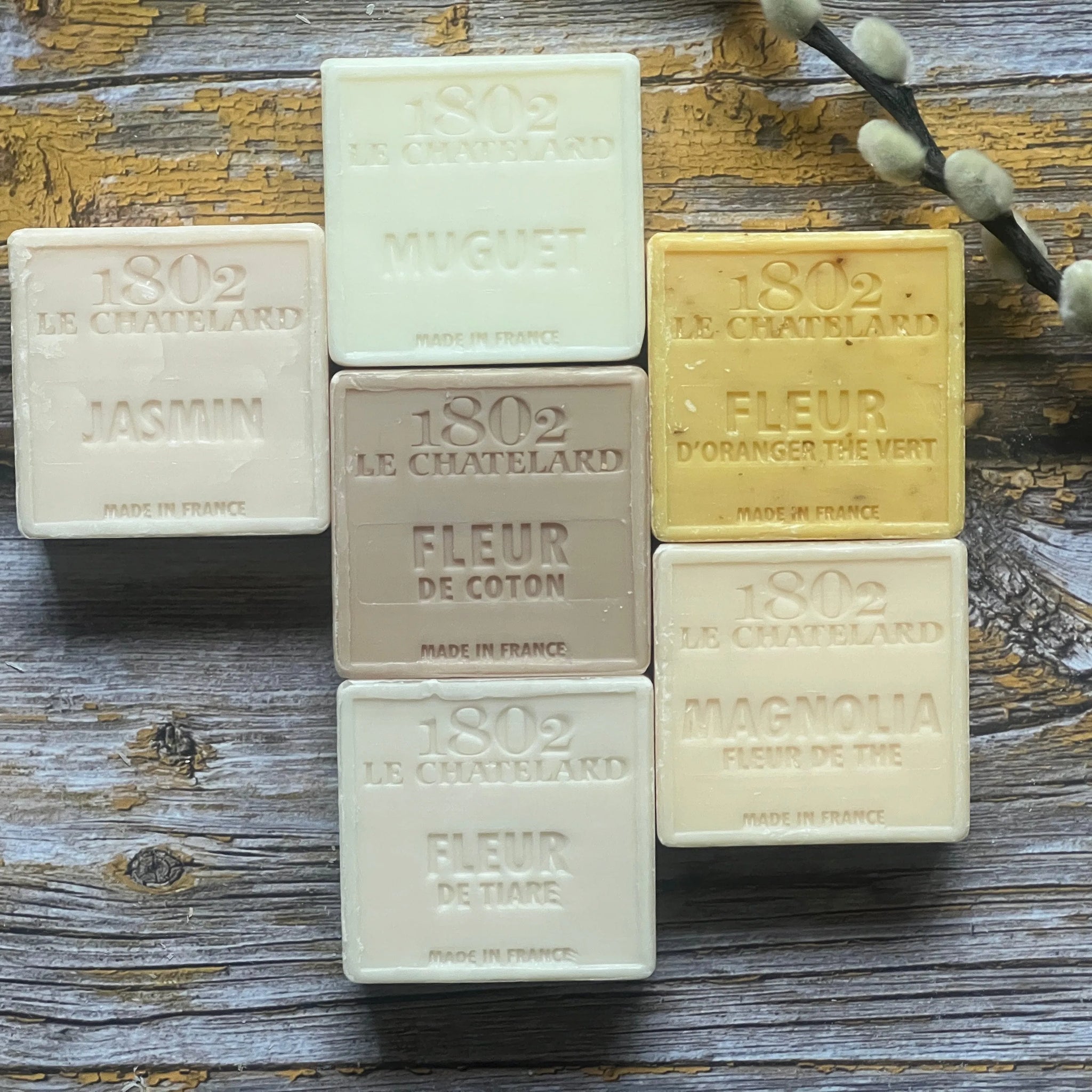 LE CHATELARD 1802 Flower Power French Soaps UK