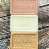 BLEU JAUNE Flowers and Blossoms Trio (worth £18.60) French Soaps UK