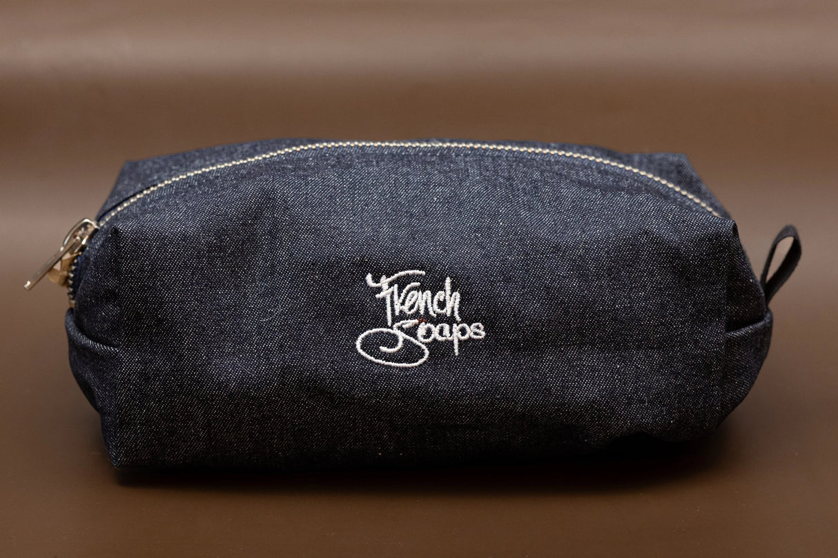FRENCH SOAPS FRENCH SOAPS DENIM POUCH French Soaps UK