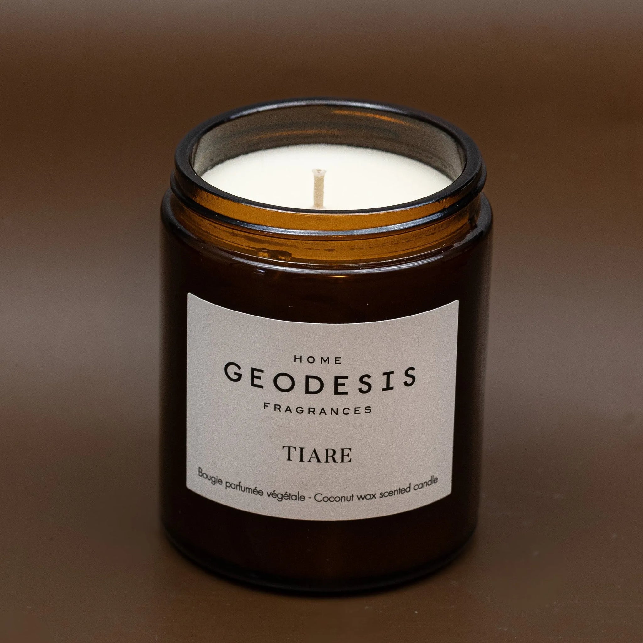 GEODESIS Gardenia (Tiare Flower), Polynesia, Candle by Geodesis French Soaps UK