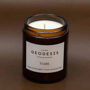 GEODESIS Gardenia (Tiare Flower), Polynesia, Candle by Geodesis French Soaps UK