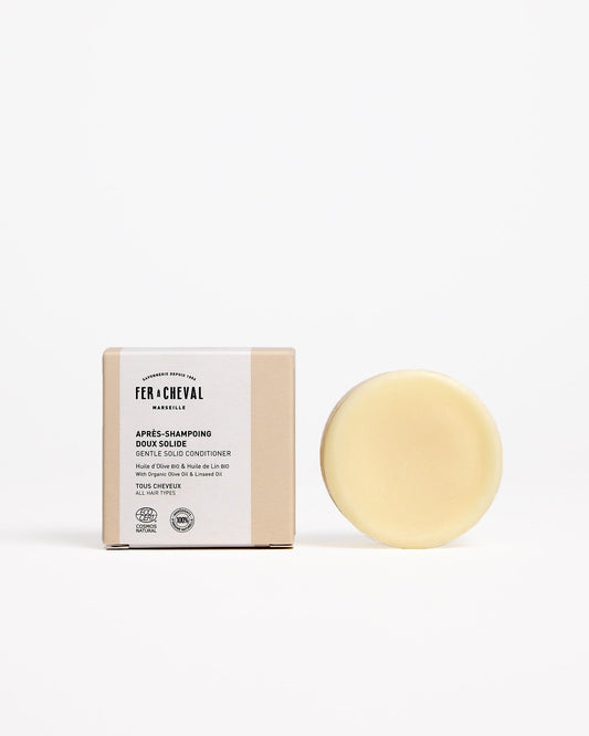 Gentle Hair Conditioning Bar with Organic Olive Oil & Organic Linseed Oil