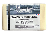 LA CORVETTE Goat's Milk, Savon de Provence, 100g French Soaps UK