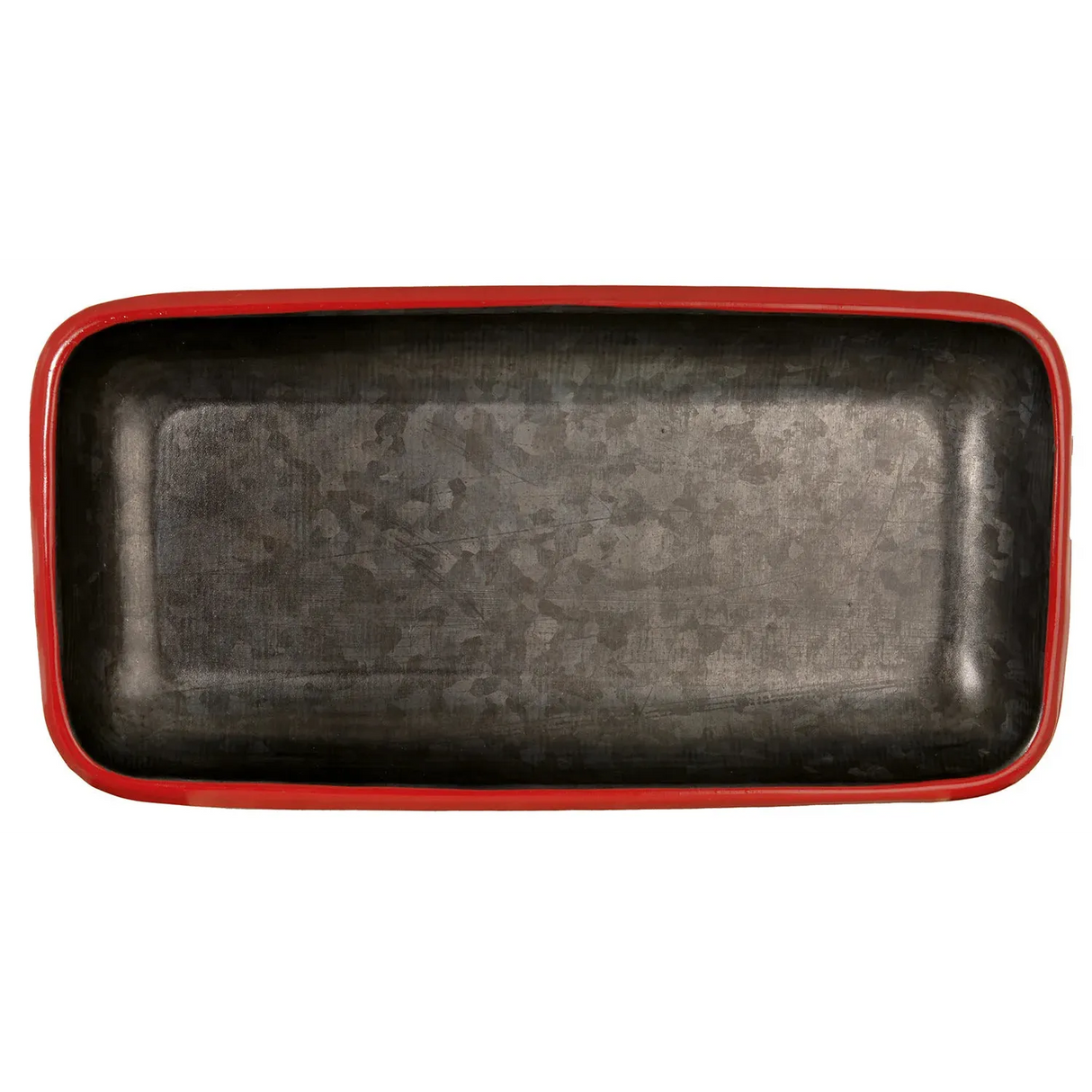 TADÉ PAYS DU LEVANT Graphite & Red Enamel Sink & Bathroom Tray French Soaps UK