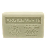 LA MAISON DU SAVON DE MARSEILLE Green Glay, French Soap with Organic Shea Butter, 125g French Soaps UK