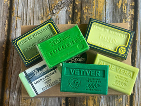 FRENCH SOAPS Green Soap Discovery Box French Soaps UK
