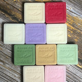 LE CHATELARD 1802 Fragranced Savon de Marseille Guest Soaps,  Individually wrapped | 10 x 30g French Soaps UK